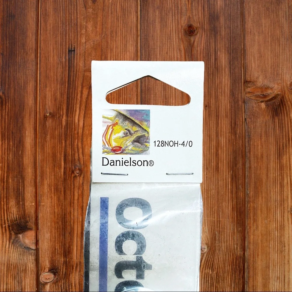 🔴4/$25 danielson octopus hooks fish hooks 2 packs